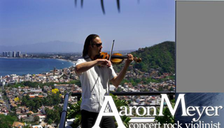 Rock Concert Violinist - Aaron Meyer 