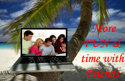 Free yourself to enjoy more leisure time fun and time with family & friends.