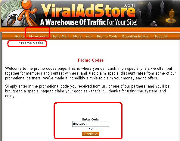 2000 FREE mailing credits from Viral Ad Store. 